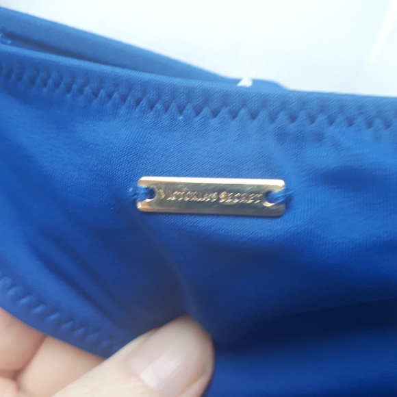 Victoria's Secret itsy Blue Bikini Bottoms small - Picture 4 of 16